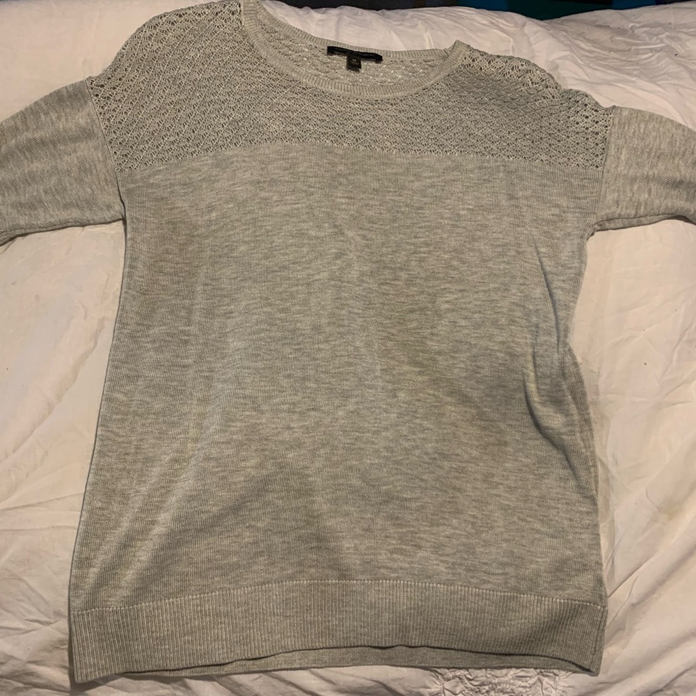 Light Gray Knit Sweater NWOT
